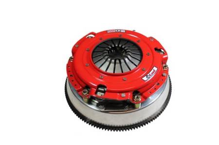 McLeod Racing Clutches - McLeod RXT 1200 Twin Disc Aluminum Flywheel LS-X 6 Bolt Crank 0Bal 168T 1-1/8x26
