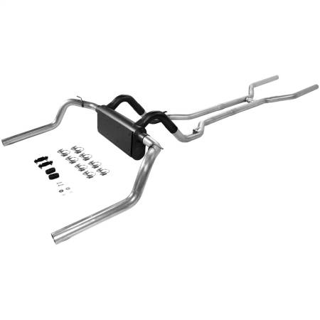 Flowmaster - Flowmaster 67-74 Cam/Nova American Thunder Header-Back System - Dual Rear Exit