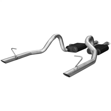 Flowmaster - Flowmaster 86-93 Mustang Gt/Lx 5.0L American Thunder Cat-Back Exhaust System - Dual Rear Exit