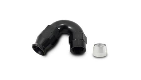 Vibrant Performance - Vibrant Performance 150 Degree High Flow Hose End Fitting for PTFE Lined Hose -12AN