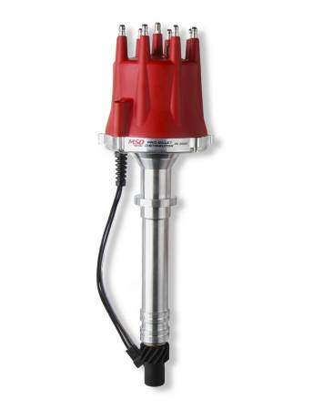 MSD Ignition - MSD Distributor, Chevy V8, Pro-Billet, with Cap, Rotor