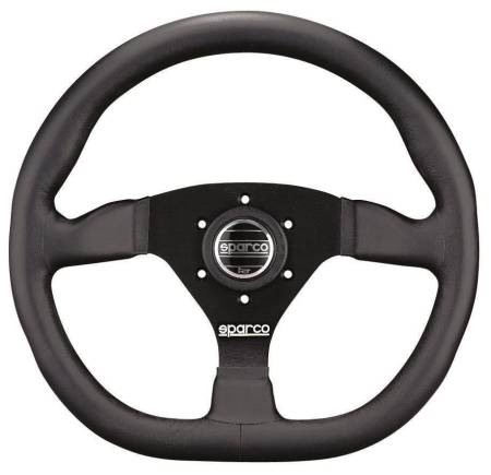 Sparco - Sparco Steering Wheel Ring L360 Leather Black