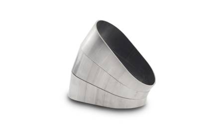Vibrant Performance - Vibrant Performance Horizontal 304 SS Nominal 3in. Oval / 2.95in. Centerline Radius, 15 degree per cut -Set of 3