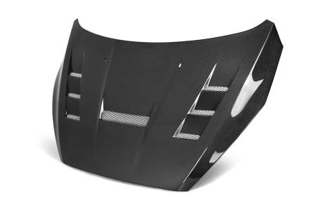 Seibon Carbon - Seibon 15-17 Ford Focus TV-Style Carbon Fiber Hood