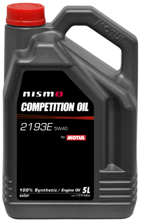 Motul - Motul Nismo Competition Oil 2193E 5W40 5L - Case of 4