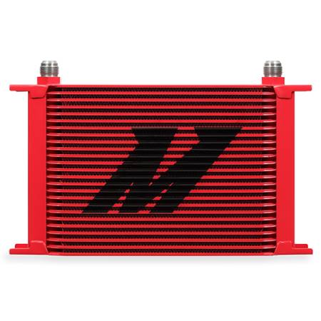 Mishimoto - Mishimoto Universal 25 Row Oil Cooler - Red
