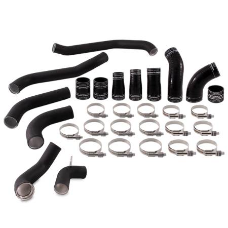Mishimoto - Mishimoto 2017+ Ford F150 3.5L EcoBoost Intercooler Pipe Kit - Wrinkle Black