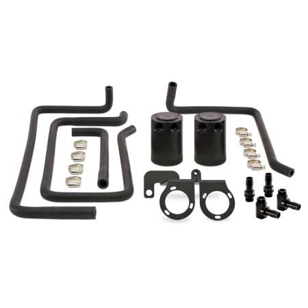 Mishimoto - Mishimoto 09+ Nissan 370Z Direct Fit Baffled Oil Catch Can - Black