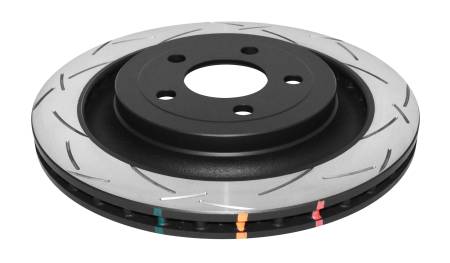 DBA (Disc Brakes Australia) - DBA 2015 Ford Mustang EcoBoost/GT w/o Brembo Calipers Rear Slotted 4000 Series Rotor