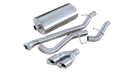 CORSA Performance - Corsa 2001-2006 Chevrolet Tahoe 5.3L V8 Polished Sport Cat-Back Exhaust