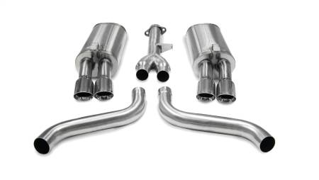 CORSA Performance - Corsa 1986-1991 Chevrolet Corvette C4 5.7L V8 L98 Polished Sport Cat-Back Exhaust