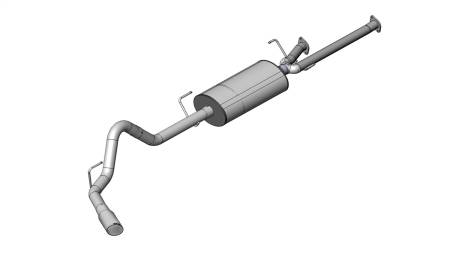 CORSA Performance - Corsa 2011-2021 -14 Toyota Tundra Double Cab/Crew Max 5.7L V8 Polished Sport Cat-Back Exhaust