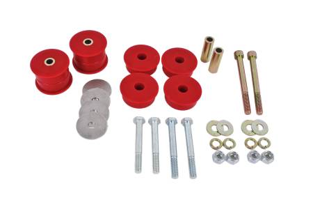 BMR Suspension - BMR 15-17 S550 Mustang Differential Bushing Kit (Polyurethane) - Red
