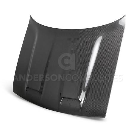 Anderson Composites - Anderson Composites 2019 Dodge Challenger Hellcat/Redeye Type-RE Style Hood