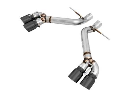 AWE Tuning - AWE 16-19 Chevrolet Camaro SS Axle-back Exhaust - Track Edition (Quad Diamond Black Tips)