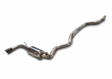AWE Tuning - AWE 13-18 BMW 320i (F30) Touring Edition Exhaust w/ Perfomance Mid Pipe - Diamond Black Tips