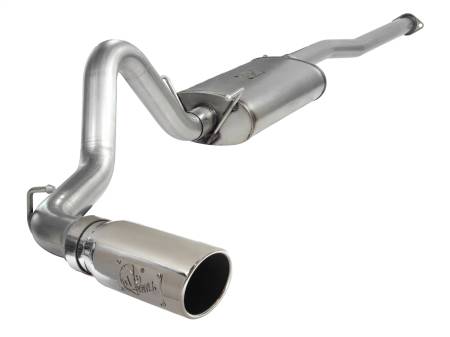 aFe Power (Advanced FLOW Engineering) - aFe MACHForce XP Exhausts Cat-Back SS-409 EXH CB Toyota Tacoma 05-13 V6-4.0L (Pol Tip)