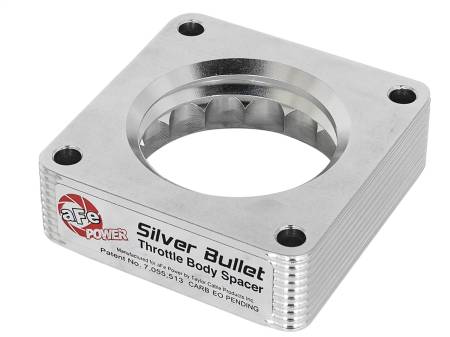 aFe Power (Advanced FLOW Engineering) - aFe Silver Bullet Throttle Body Spacer 03-06 Nissan 350Z V6 3.5L (VQ35DE)
