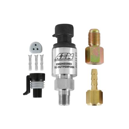 AEM Electronics - AEM 7 BAR MAP or 100 PSIA Stainless Steel Sensor Kit