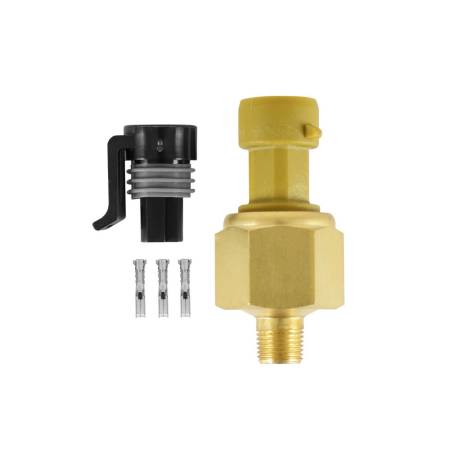 AEM Electronics - AEM 150 PSIg MAP Brass Sensor Kit (Includes 150 PSIg Brass Sensor & 12in Flying Lead Connector)