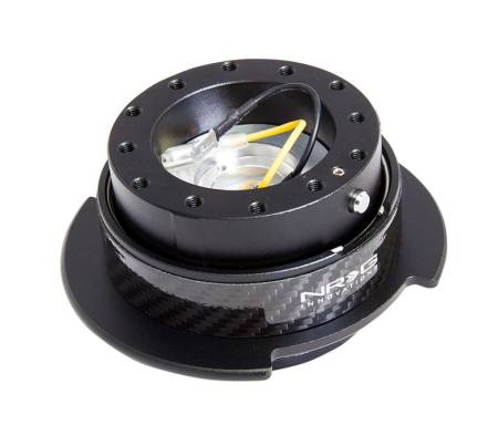 NRG Innovations - NRG Innovations Quick Release Kit Gen 2.5 - Black / CF Ring