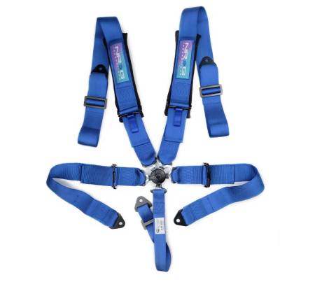 NRG Innovations - NRG Innovations 5PT 3in. Seat Belt Harness / Cam Lock - Blue