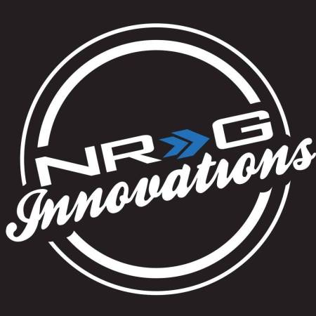 NRG Innovations - NRG Innovations 700 Series M12 X 1.5 Steel Lug Nut w/Dust Cap Cover Set 21 Pc w/Locks & Lock Socket - Black