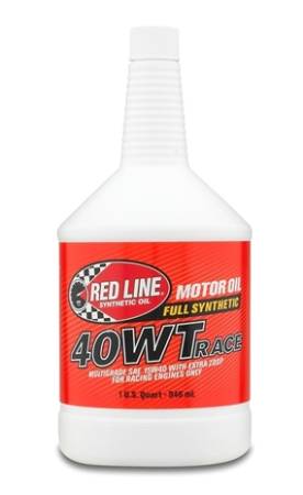 Red Line Synthetic Oil - Red Line Oil 40WT Racing Oil Synthetic 1 Quart - Case of 12