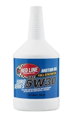 Red Line Synthetic Oil - Red Line Oil Euro-Series 5W30 Synthetic Motor Oil - Case of 12