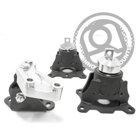 Innovative Mounts - Innovative 04-08 Acura TL J-Series Black Steel Mounts 75A Bushings