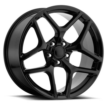 Factory Reproductions Wheels - FR 27F - Z28 Camaro Replica Flow Form Wheel 20x10 5x120 ET43 66.9CB Gloss Black