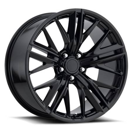 Factory Reproductions Wheels - FR 28 - ZL1 Camaro Replica Wheel 20x10 5x120 ET32 66.9CB Gloss Black