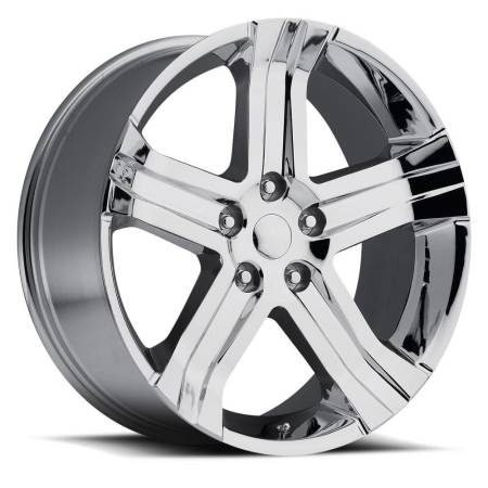 Factory Reproductions Wheels - FR 69 - Ram Truck RT Replica Wheel 24x10 5x5.5 ET25 77.8CB Chrome