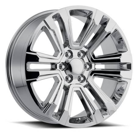 Factory Reproductions Wheels - FR 72 - Escalade Replica Wheel 24x10 6x5.5 ET30 78.1CB Chrome