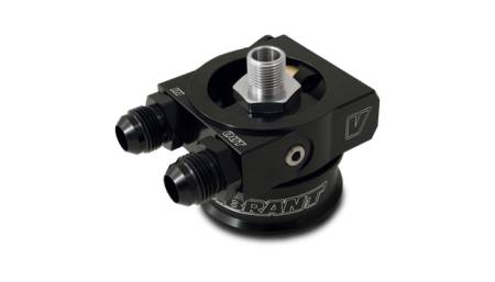 Vibrant Performance - Vibrant Performance Thermostatic Oil Cooler Sandwich Adapter w/Spacer
