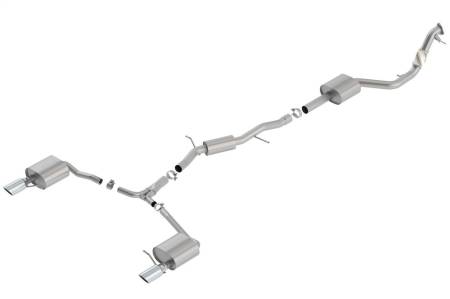 Borla - Borla 17-19 A4 Quattro Avant/Allroad 2.0L i4 AT/MT Awd 4DR S-Type Catback
