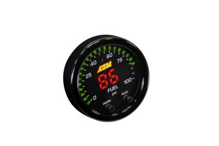AEM Electronics - AEM X-Series Pressure 0-100psi Gauge Kit