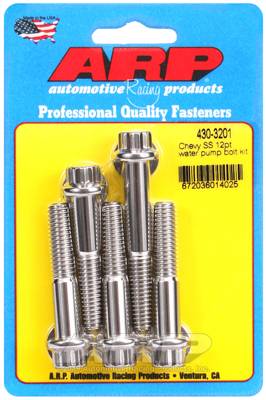 ARP - ARP Chevy SS 12pt water pump bolt kit 430-3201