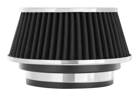 Spectre Performance - Spectre Adjustable Conical Air Filter 2-1/2in. Tall (Fits 3in. / 3-1/2in. / 4in. Tubes) - Black