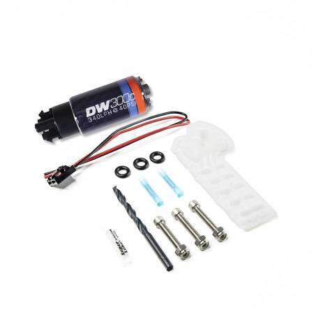 DeatschWerks - DeatschWerks 15-19 Golf R/15-18 1.8/15-18 GTI 340lph Compact Fuel Pump w/o clips w/9-1060 Instl kit