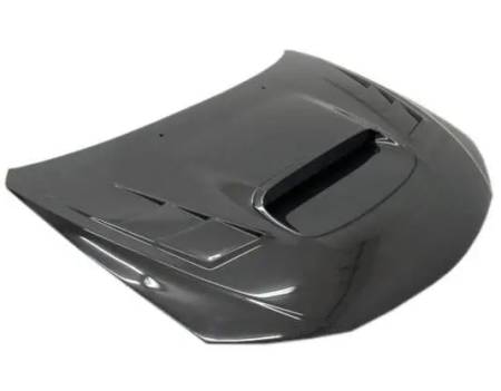 VIS Racing - VIS Racing Carbon Fiber Hood Terminator Style for Subaru WRX Hatchback/4DR 08-14