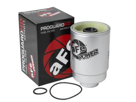 aFe Power (Advanced FLOW Engineering) - aFe ProGuard D2 Fluid Filters Fuel F/F FUEL GM Diesel Trucks 01-12 V8-6.6L (td)
