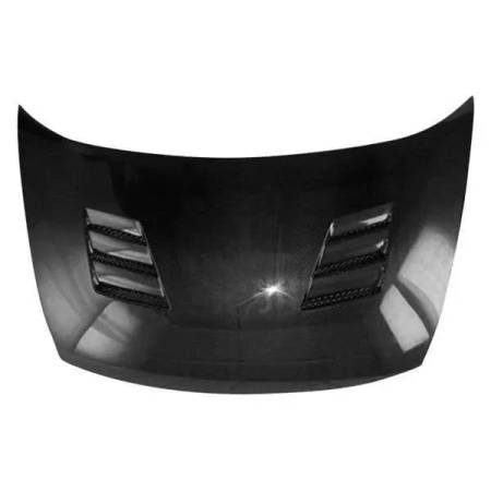 VIS Racing - VIS Racing Carbon Fiber Hood Techno R Style for Honda Civic (JDM) 4DR 06-11