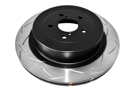 DBA (Disc Brakes Australia) - DBA 98-06 WRX Upgrade to STi Calipers w/ Standard 170mm Handbrake Rear Slotted 4000 Series Rotor