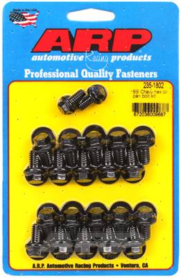 ARP - ARP BB Chevy hex oil pan bolt kit 235-1802