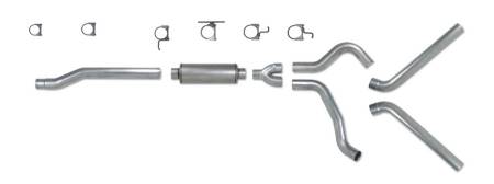 Diamond Eye Performance - Diamond Eye Exhaust System Kit, 2003-2007 Ford 6.0L Powerstroke F250/F350 (All Cab And Bed Lengths) 4In. 409 Sta