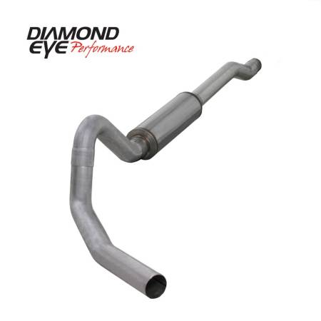 Diamond Eye Performance - Diamond Eye Exhaust System Kit, 2003-2006 Ford 6.0L Powerstroke Excursion-4In. Aluminized-Performance Diesel Exh