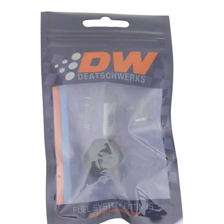 DeatschWerks - DeatschWerks 8AN Female Flare Cap - Anodized Matte Black