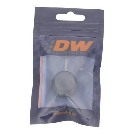 DeatschWerks - DeatschWerks 8AN ORB Male Plug Low Profile Internal Allen/Hex (Incl O-Ring) Anodized Matte Black