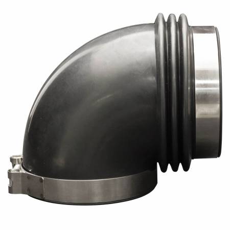 Spectre Performance - Spectre Flex Coupler Elbow 4in. ID / ID 90 Degree - Black